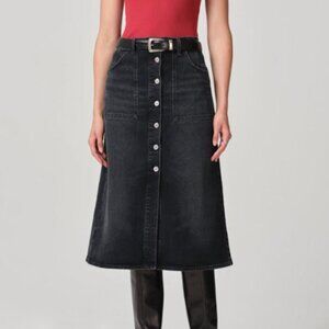 Citizens of Humanity Anouk jean skirt t NWT Plus Sz 34
